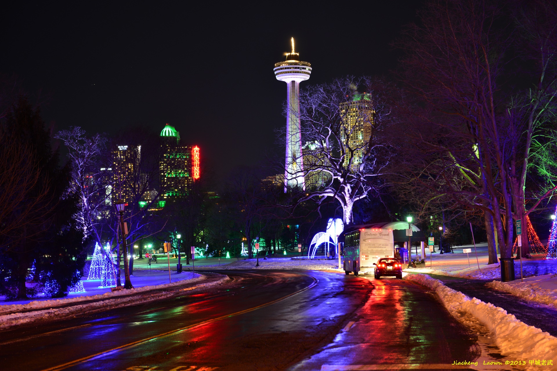 Niagra Falls Rainbow Bridge 