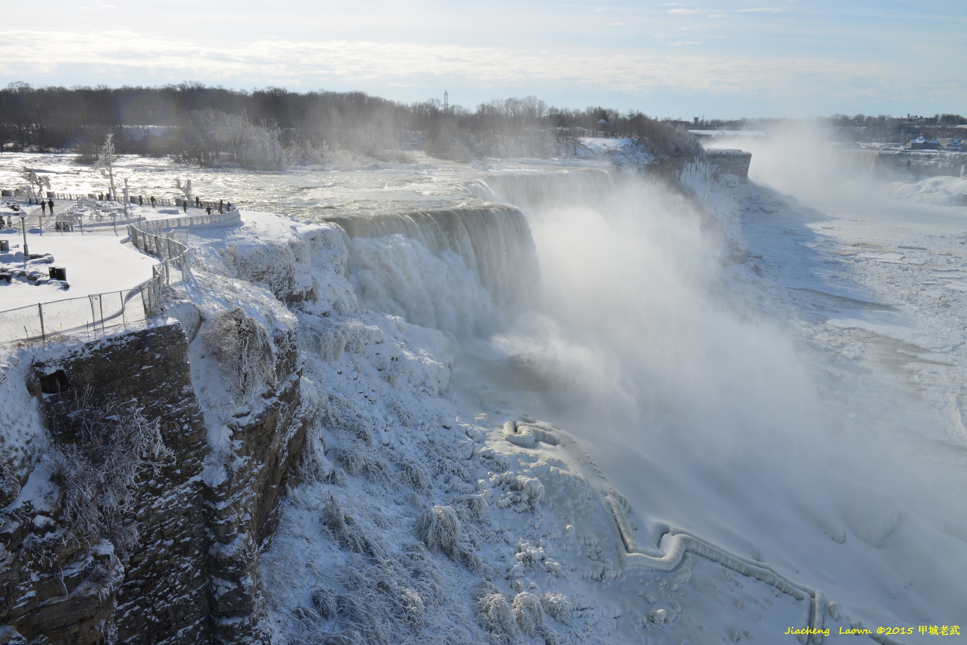 Niagra Falls Rainbow Bridge 